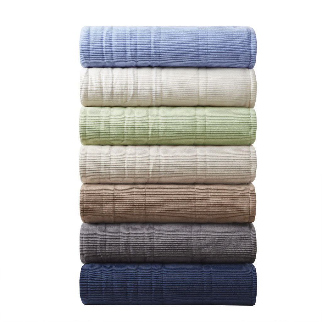 Electric Micro Fleece - Twin Heated Blanket - Ivory