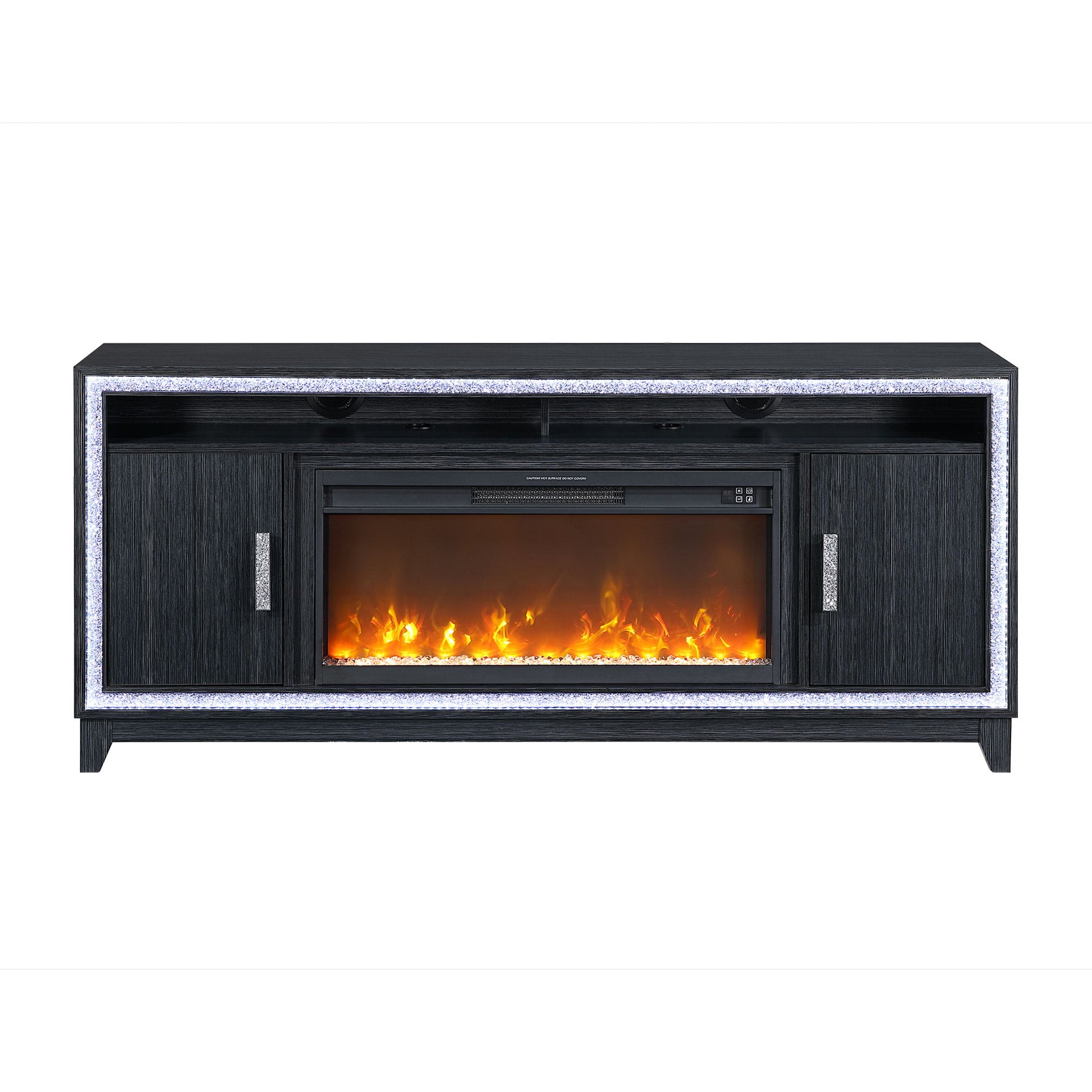 Almera - Fireplace With Adjustable Temperature And LED Options