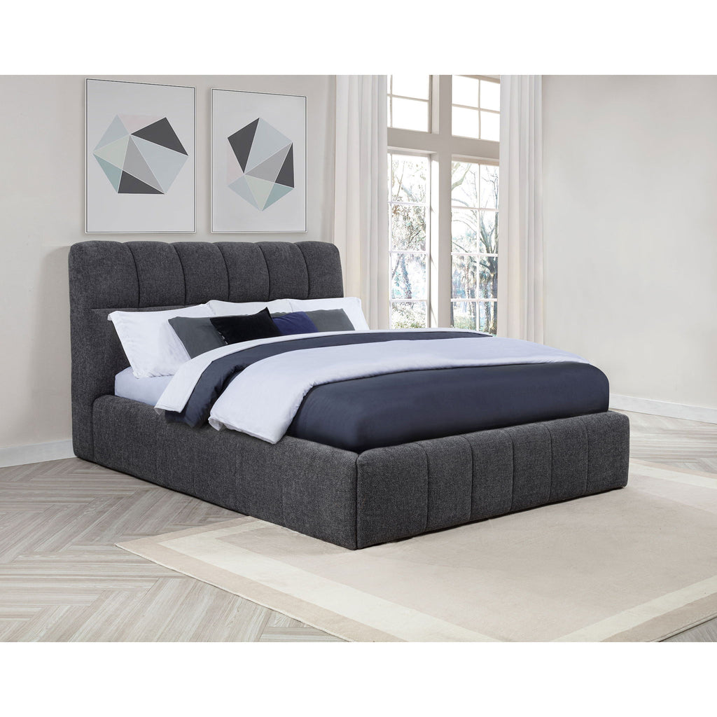 Branson - Platform Bed With Tufted Headboard