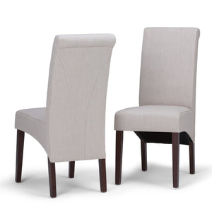 Avalon - Deluxe Parson Dining Chair (Set of 2) - Beige