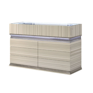 Leonor - 6 Drawer Dresser - Gray