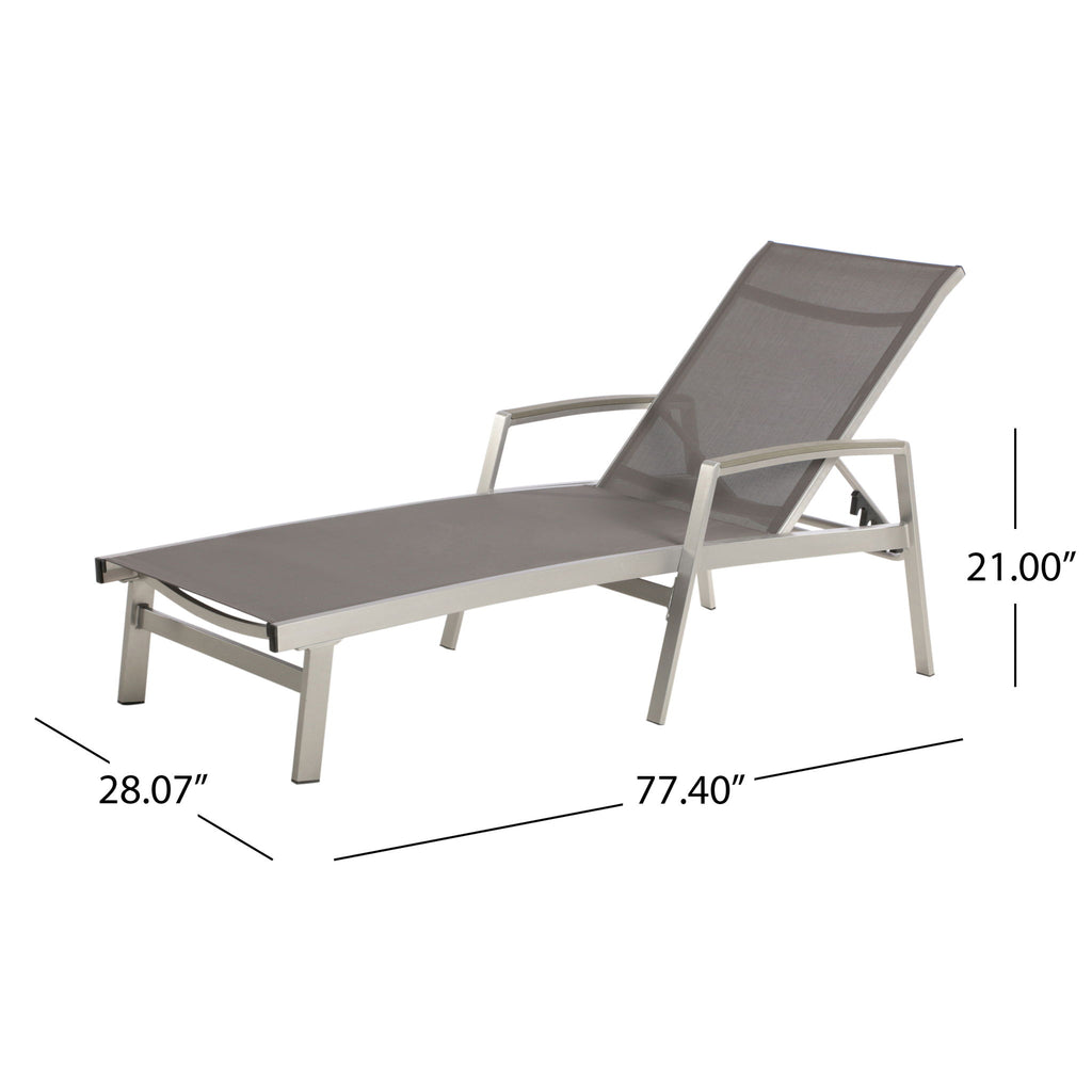 Oxton - Chaise Lounge Stylish Outdoor Seating