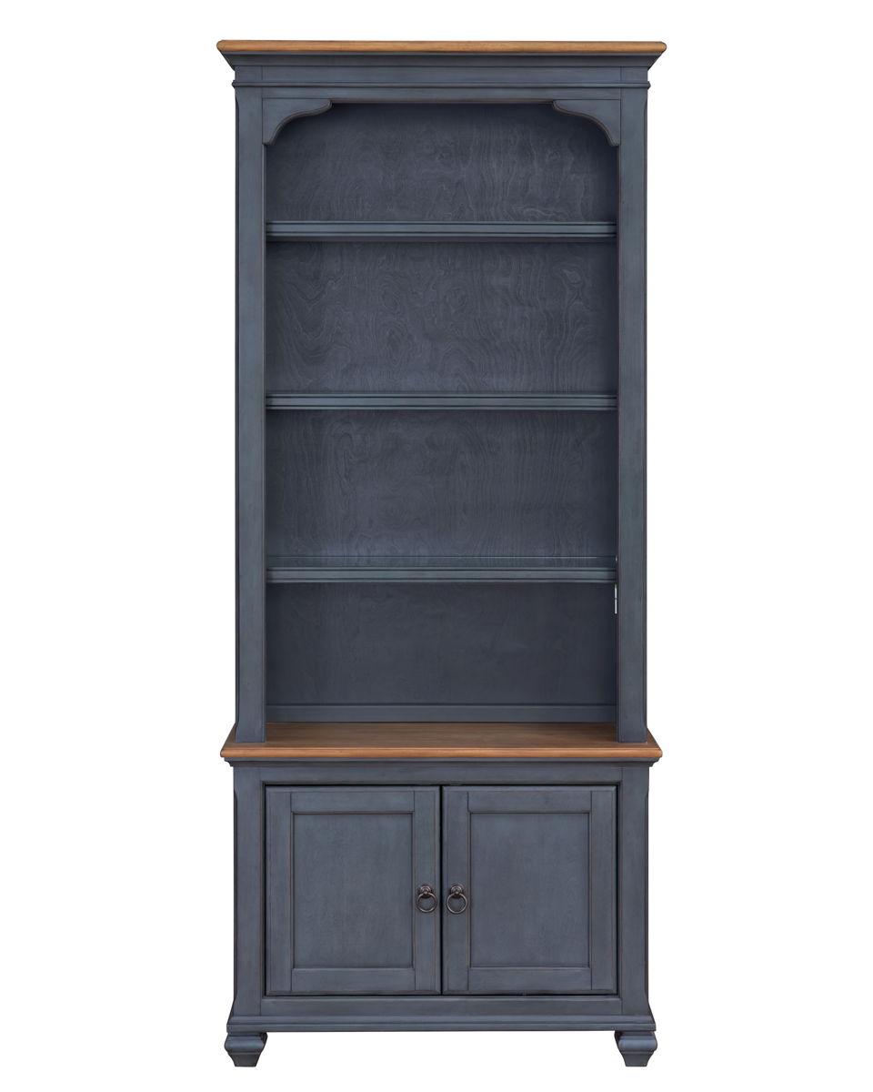 Americana - 84" Universal Pier Bookcase - Blue