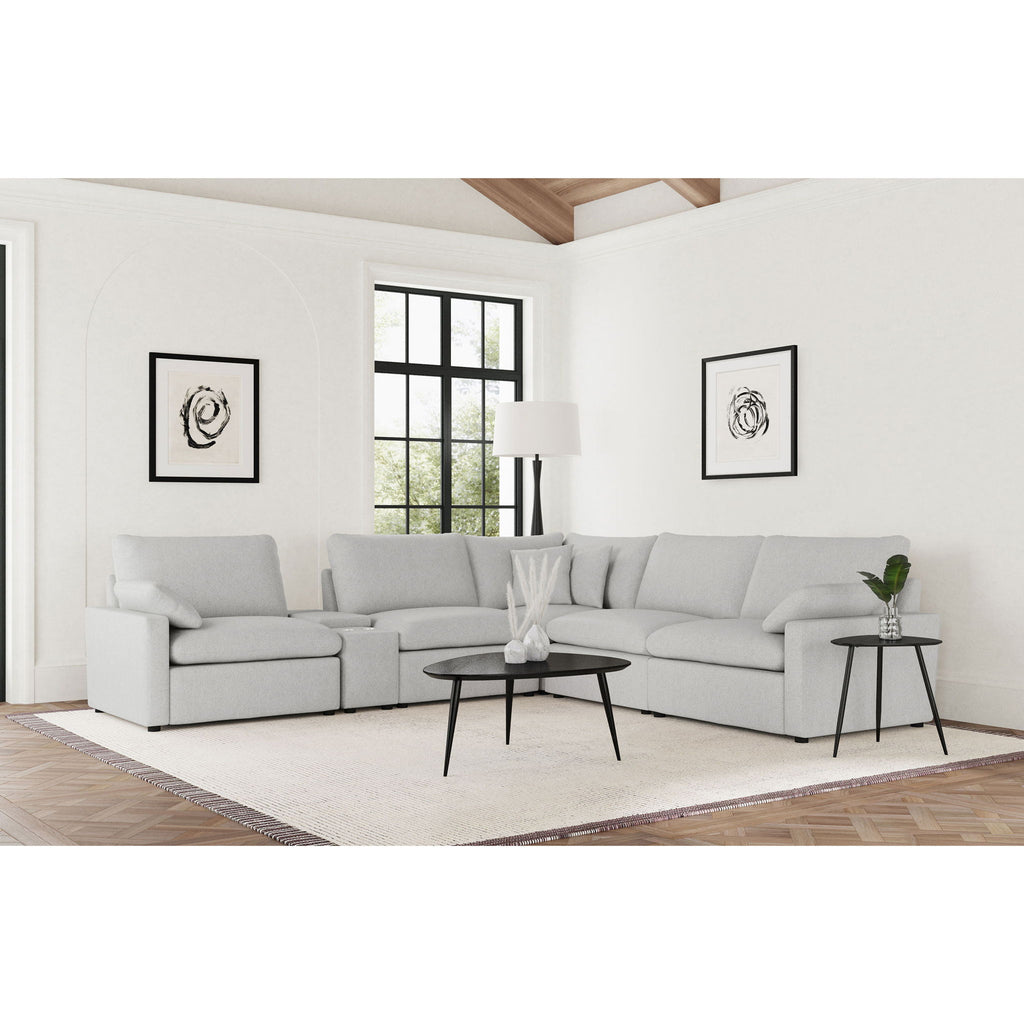 Hollander - 6 Piece Modular Power Reclining Sectional Sofa