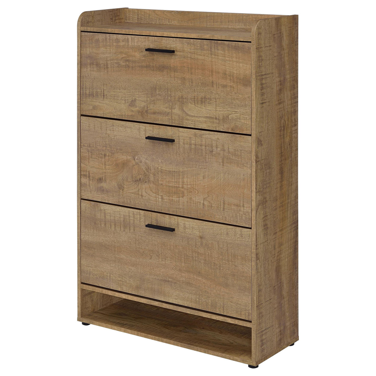 Claire - 3 Tier Shoe Cabinet - Brown