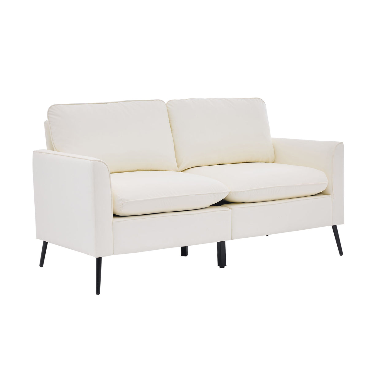 Upholstered Loveseat, For Living Room