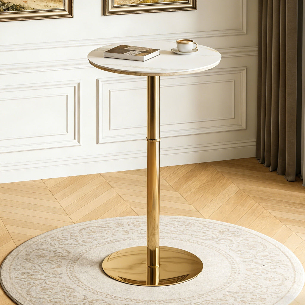 Contemporary Circular Bar Table