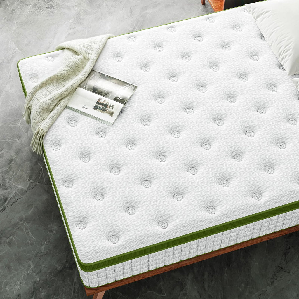 14" Hybrid Mattress With Gel Memory Foam And Pocket Springs