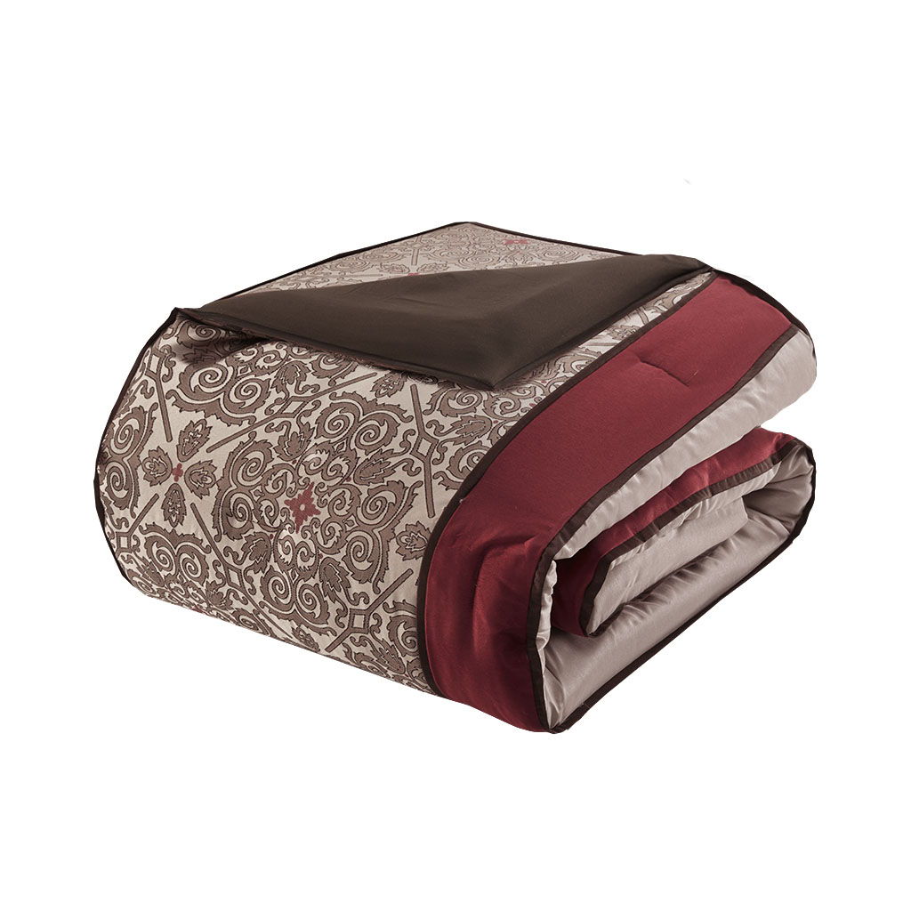 Delaney - King 24 Piece Room In A Bag - Red