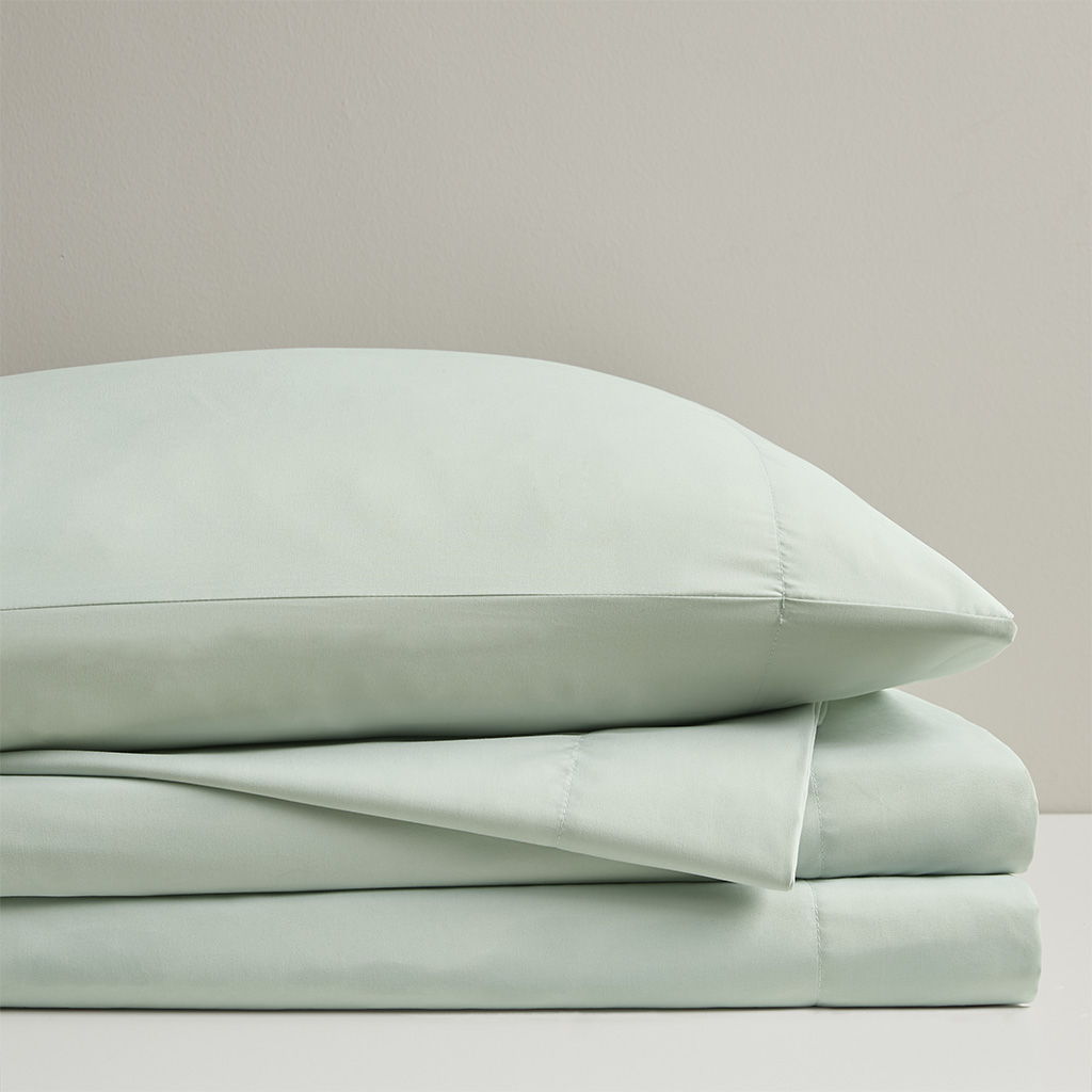 Queen Smart Cool Microfiber Sheet Set - Aqua