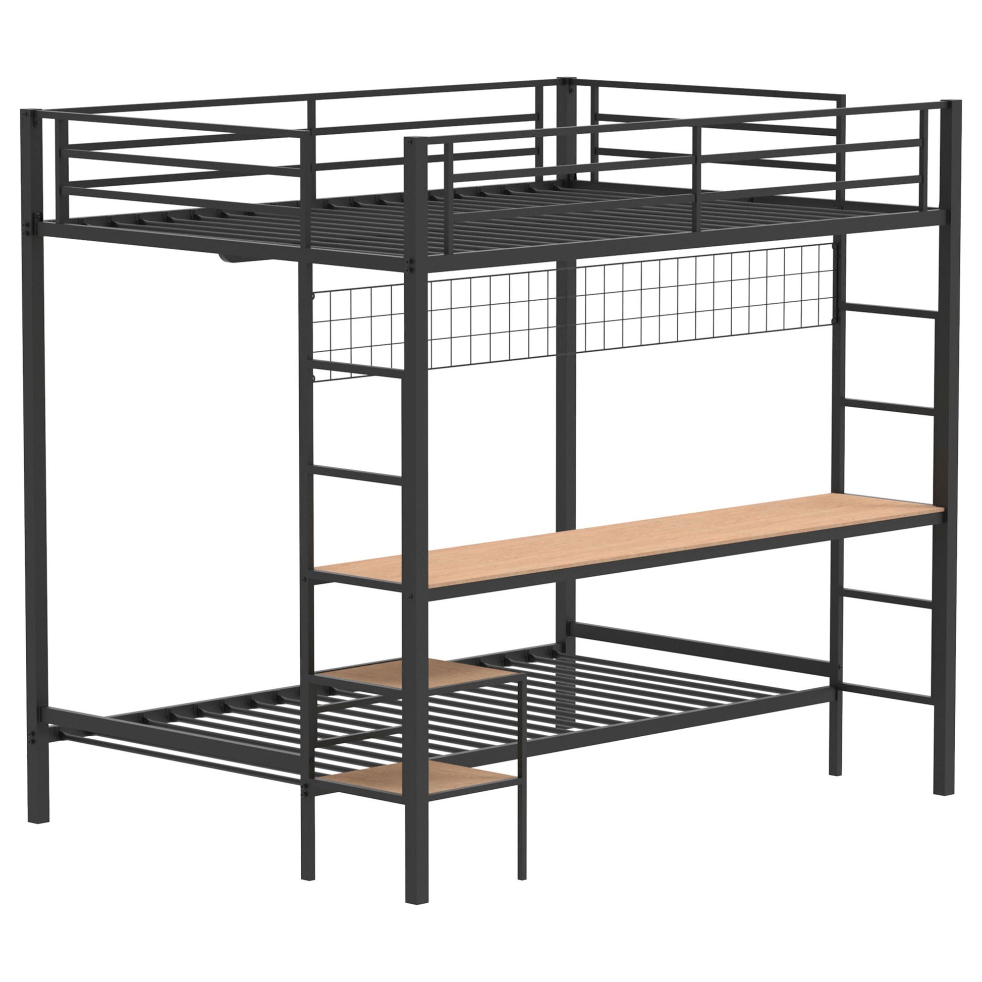 Barham - Workstation Bunk Bed With Integrated Desk