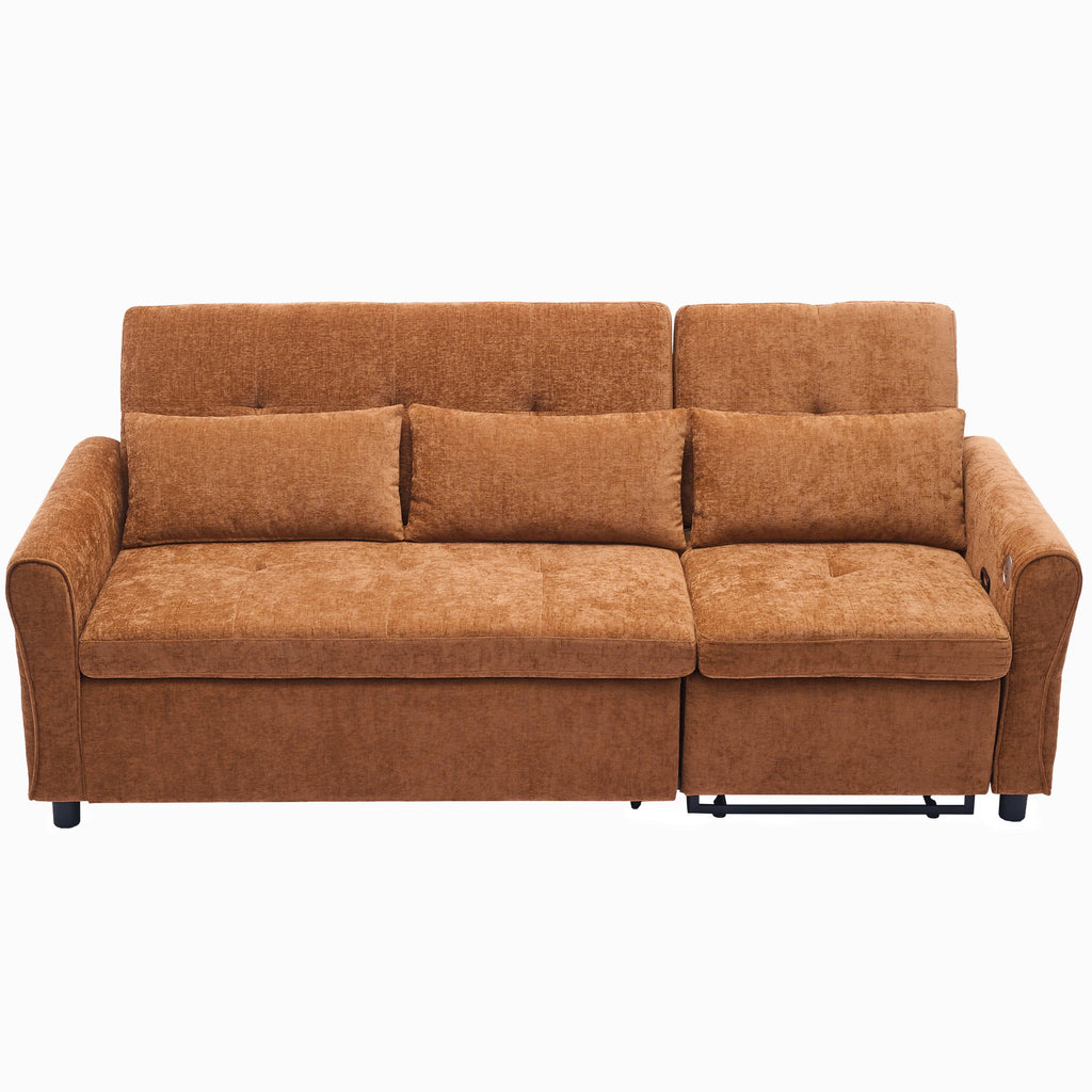 3 Seater Sofa Bed And Reversible Recliner