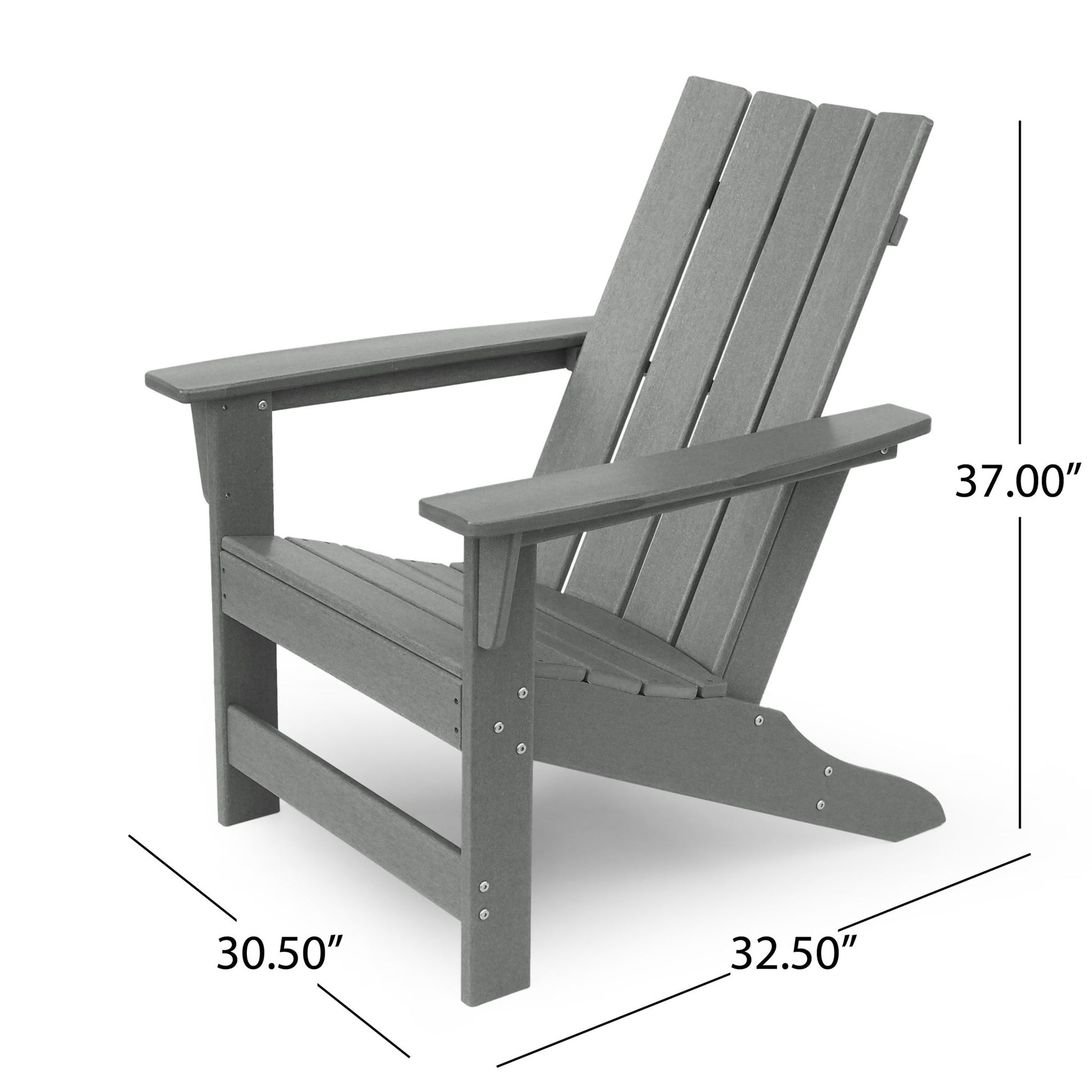 Enigmara - Outdoor High Density Resin Adirondack Chair