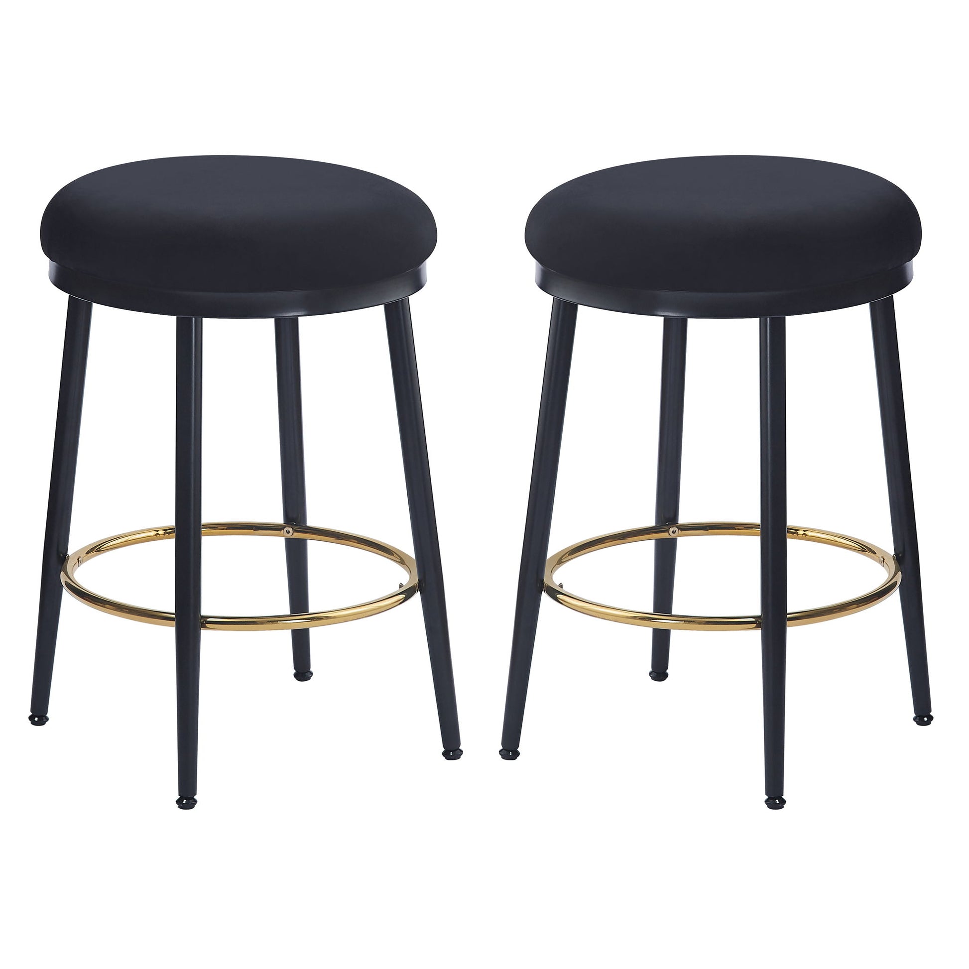 Stylish Design Counter Stools (Set of 2)