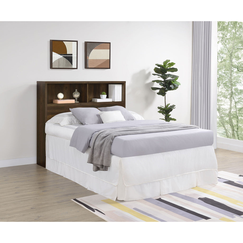 Geary - Bookcase Headboard With Open Cubbies