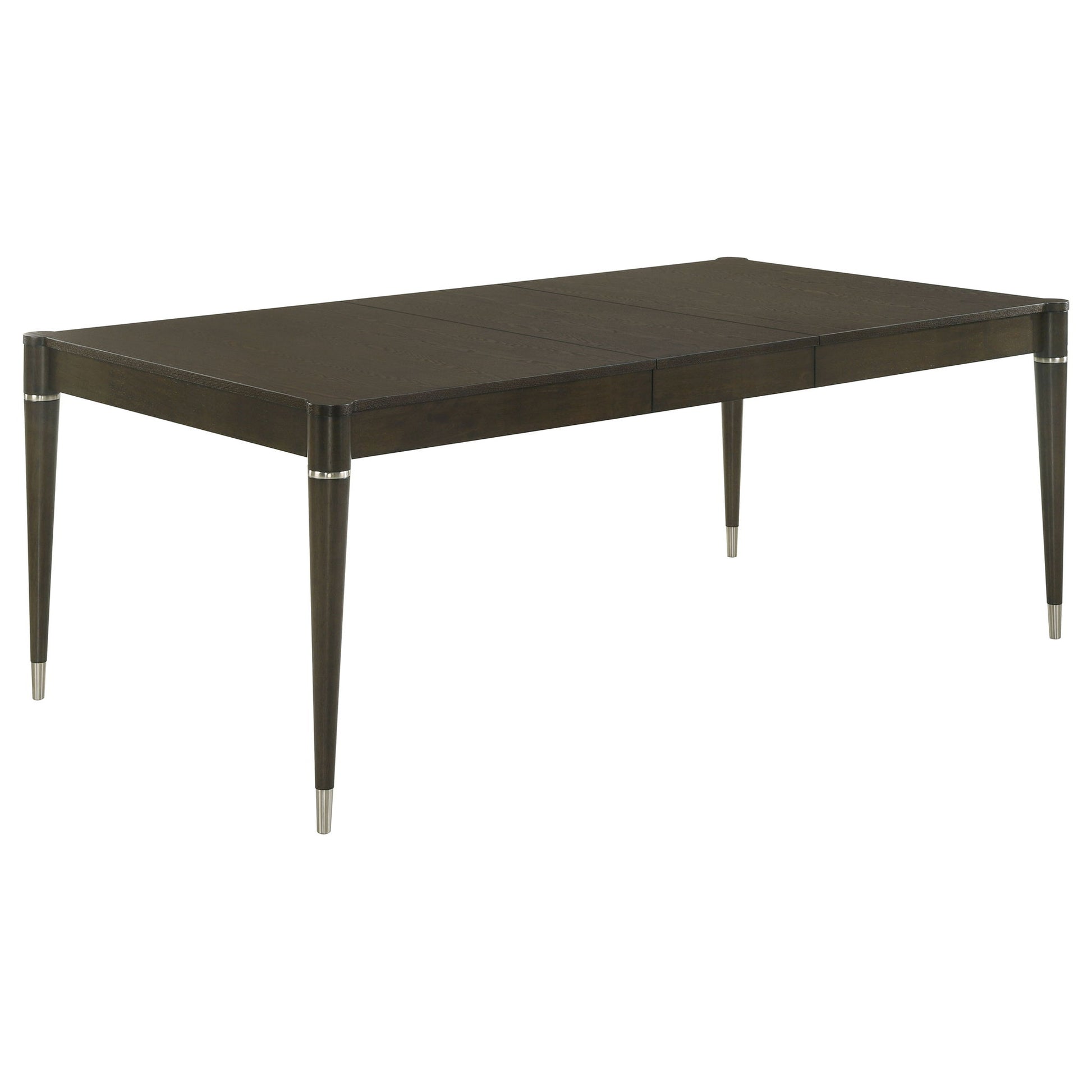 Blakely - 7 Piece Rectangular Dining Set With Extendable Table Upholstered Chairs - Ash Brown