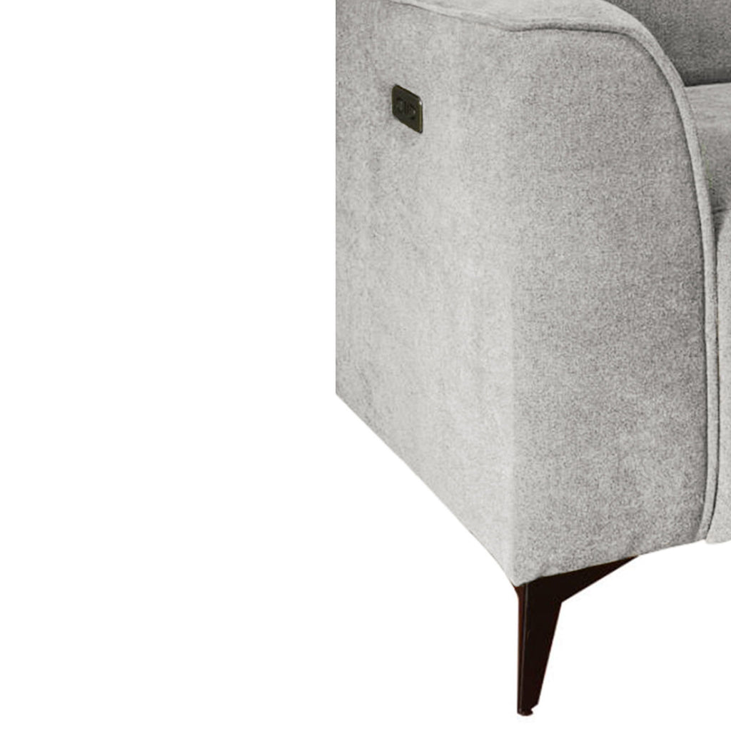 Madison - Power Recliner - Med Gray