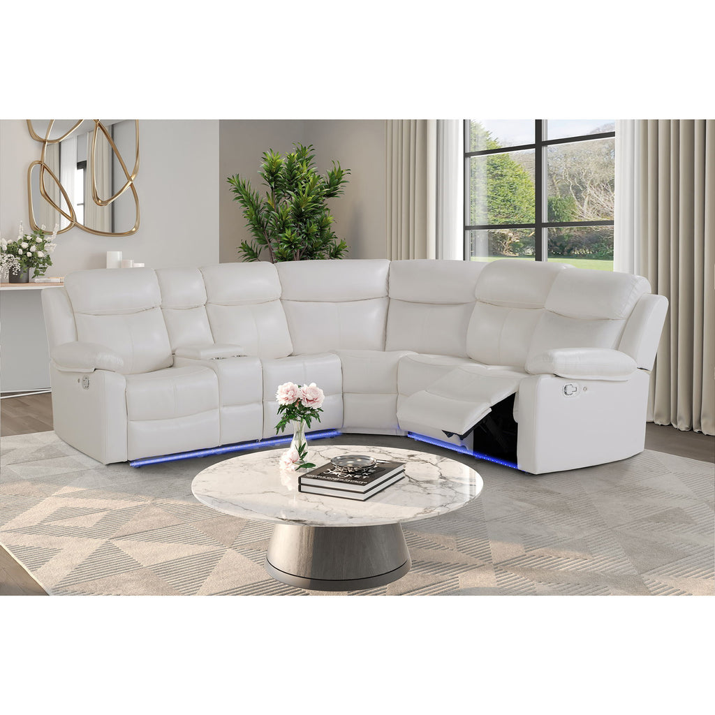 Sectional Sofa With Recline And Storage