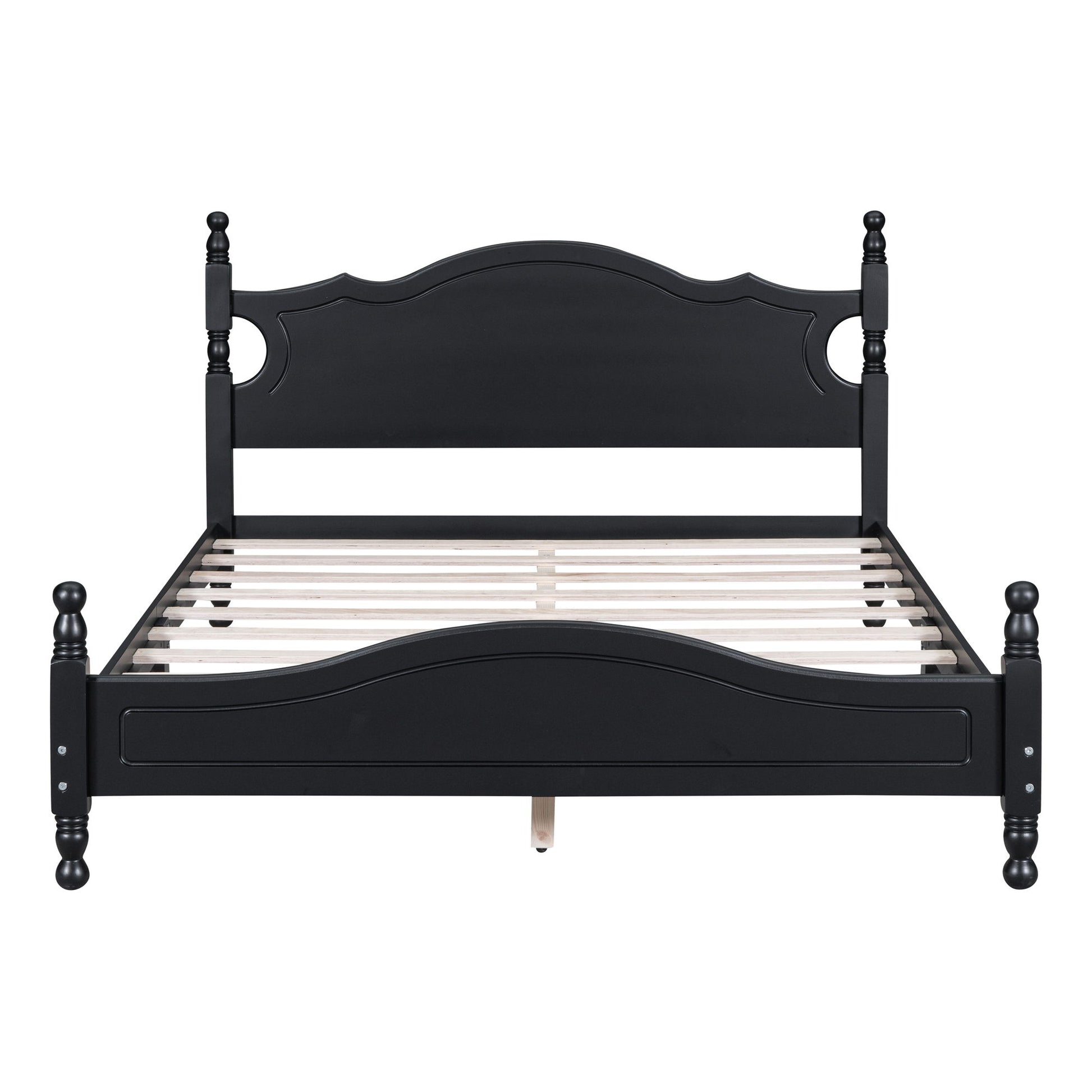 Platform Bed Frame With Slat Support
