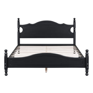 Platform Bed Frame With Slat Support