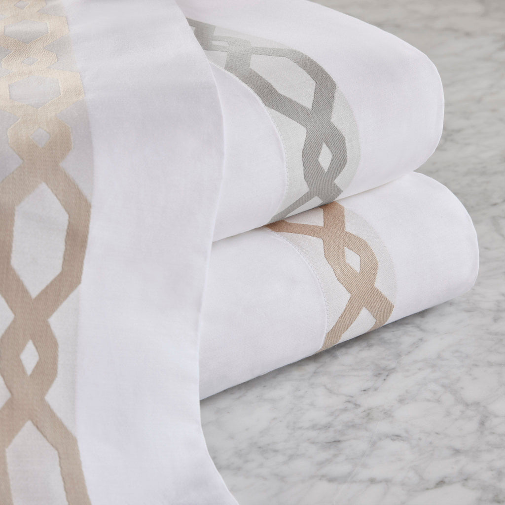 Signature Hem - King Sheet Set - Gray