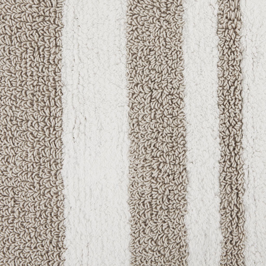 Spa - 20" x 30" Reversible Bath Rug - Taupe