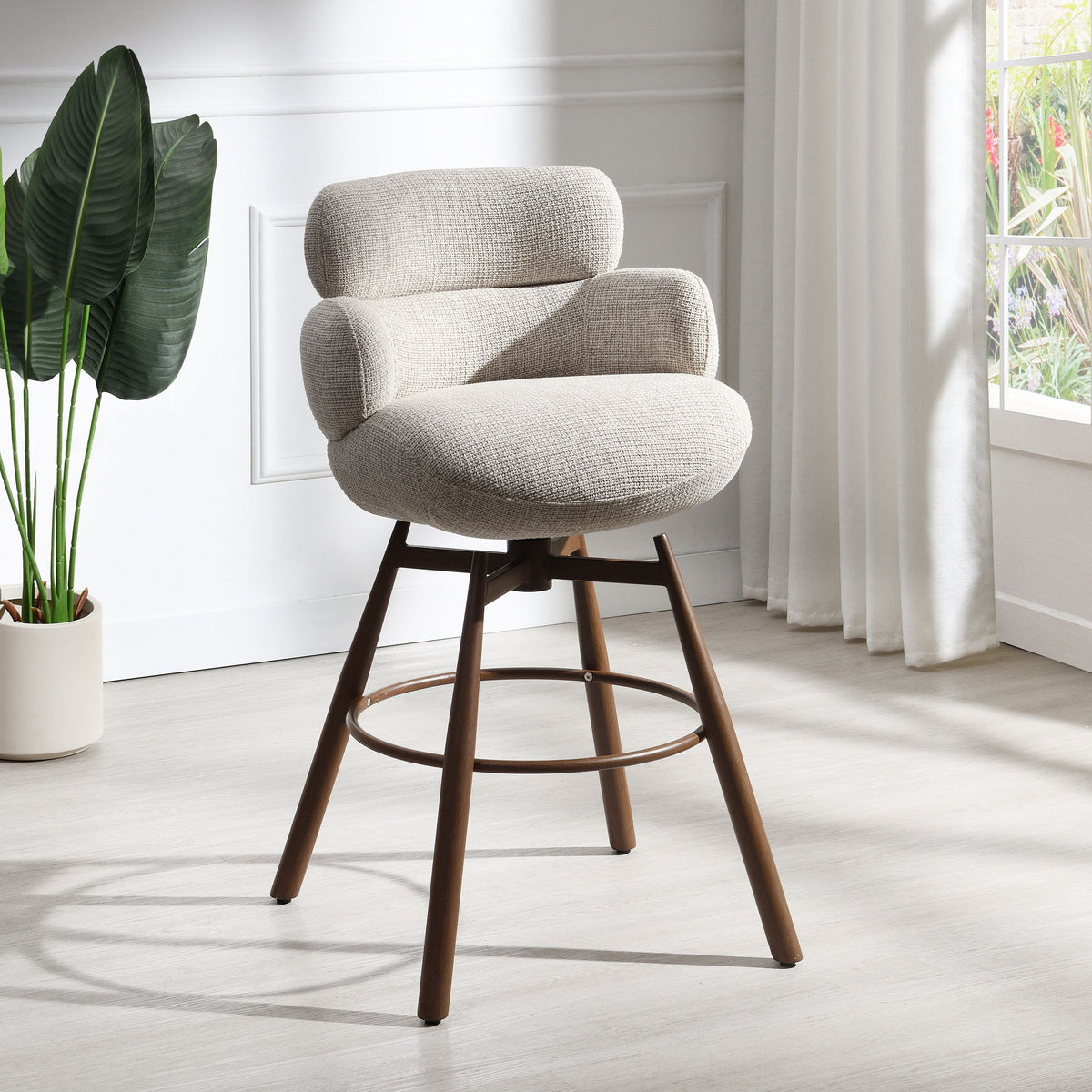 Jena - Bar Chair With Swivel