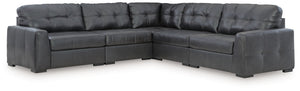 Brindley Pier - 5-Piece Sectional - Fog