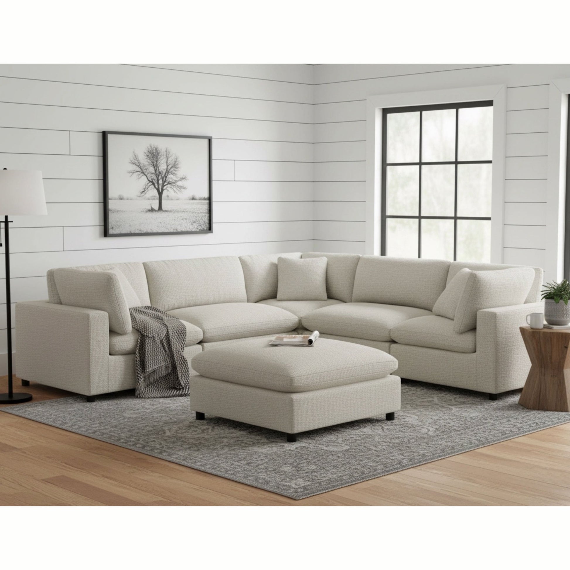 Cassandra - Sofa With Ottoman