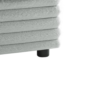 Jenny - rmless Slipper Chair - Gray