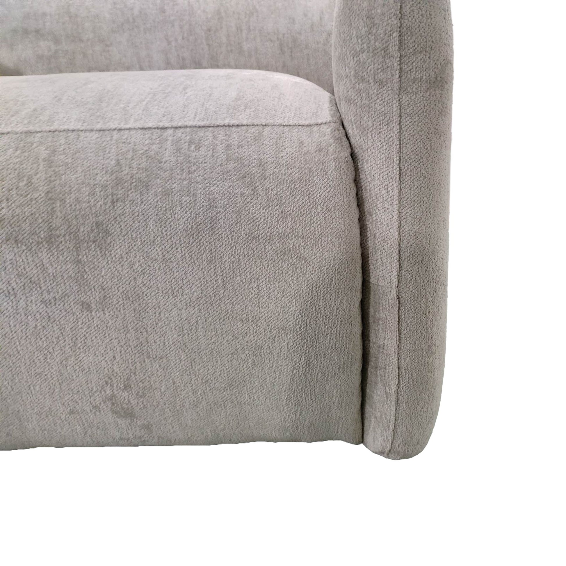 Ava - Power Modern Recliner - Light Gray
