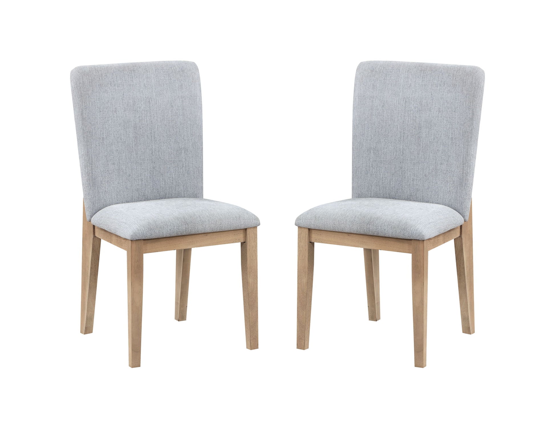 Caspian - And Oak Finish Dining Chair (Set of 2) - Gray