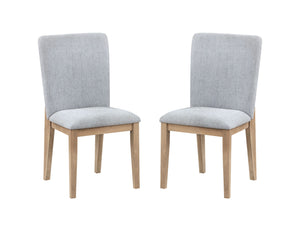 Caspian - And Oak Finish Dining Chair (Set of 2) - Gray