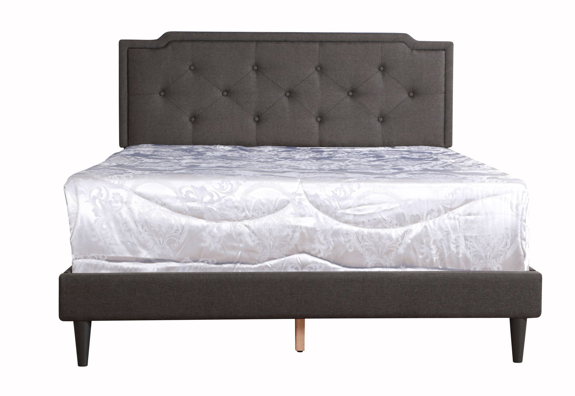 Button Tufted Bed Charming For Cozy Spaces