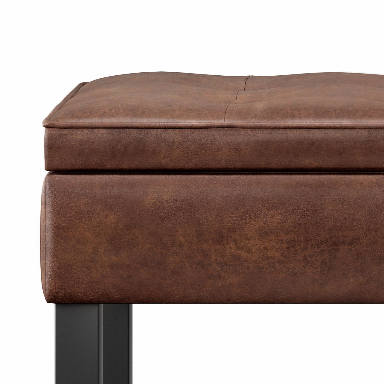 Cosmopolitan - Storage Ottoman Bench with Open Bottom