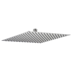 Ultra Thin Square Rainfall Shower Head Stainless Steel, Wall Or Ceiling Mount