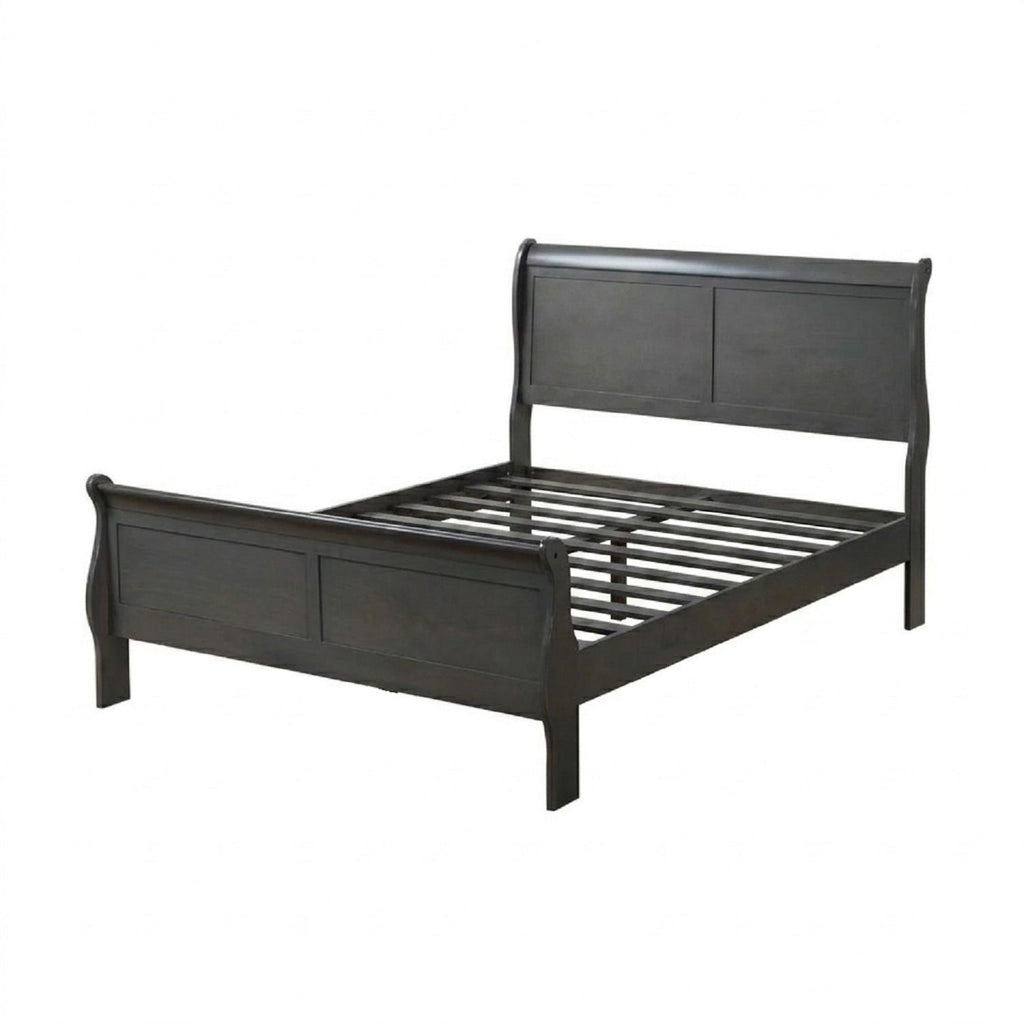 Louis Phillipe Sleigh Bed