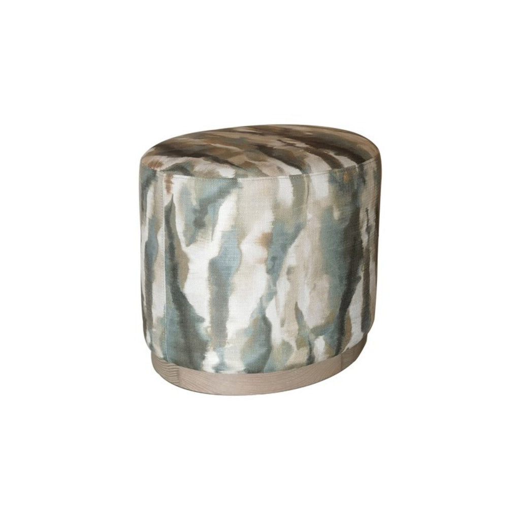 Oval Accent Ottoman - Multi