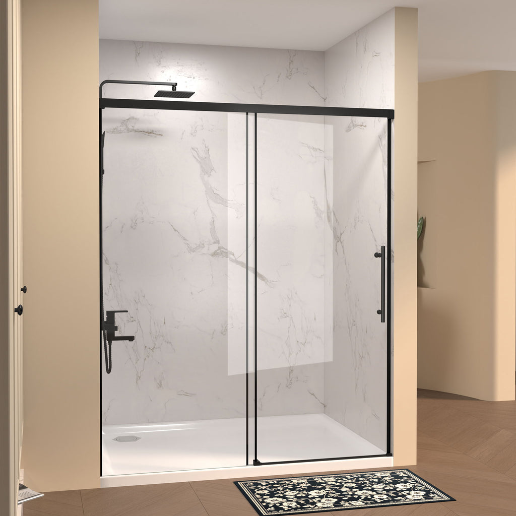Frameless Single Sliding Shower Door