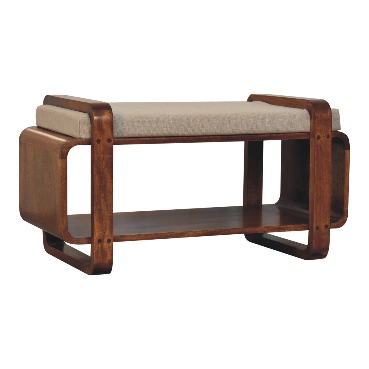 Loop Bench - Chestnut