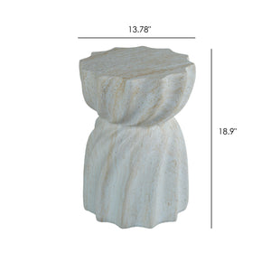 Outdoor End Table - Marble