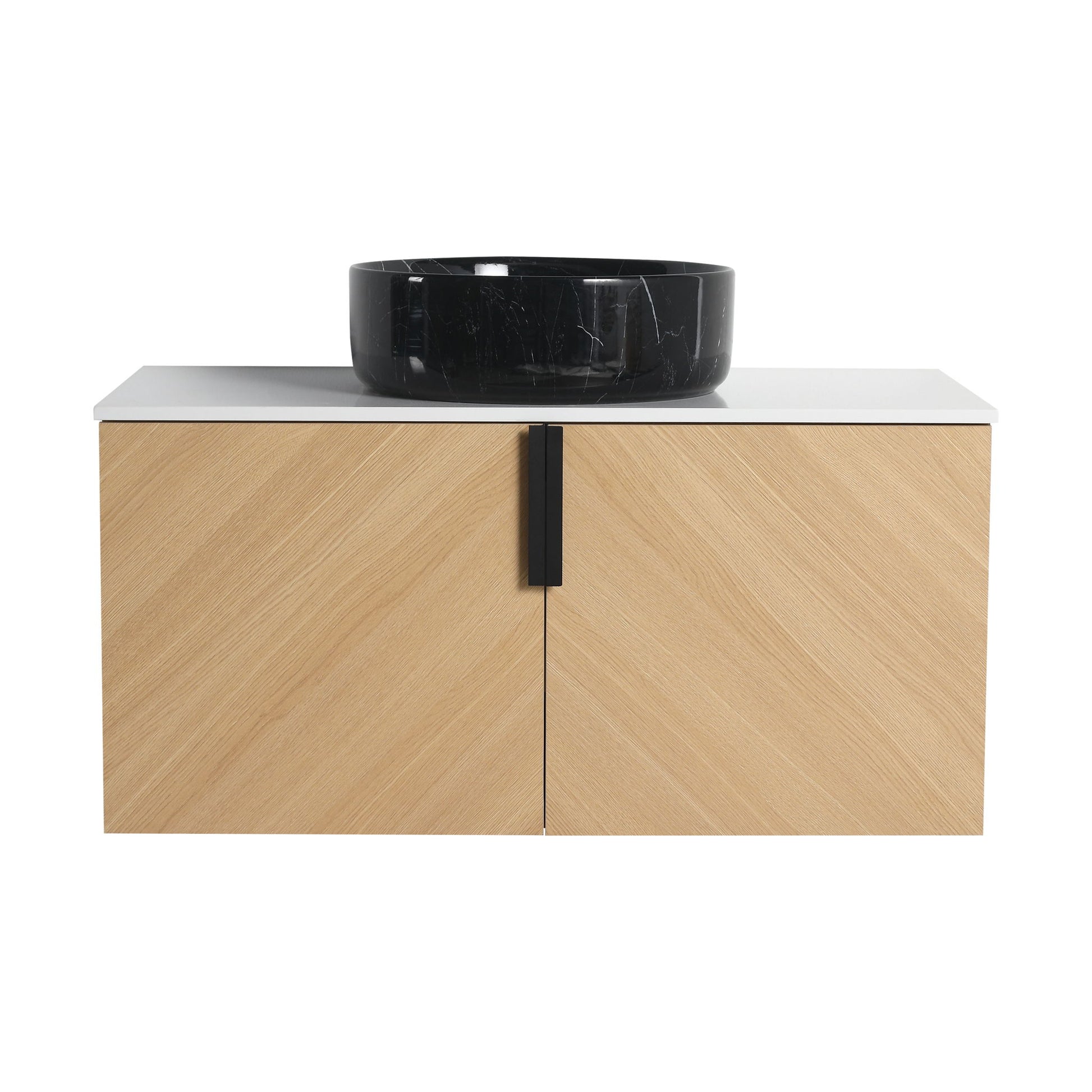 Wall Mounted Bathroom Vanity & Art Sink