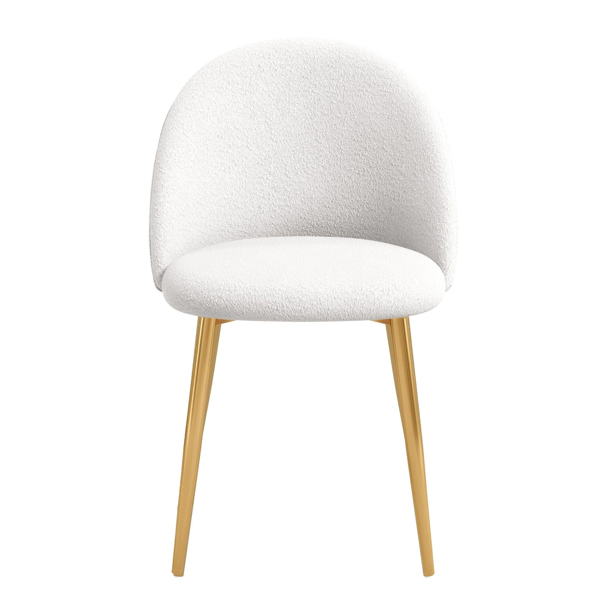 Marion - Dining Chair (Set of 2) - Gold / White
