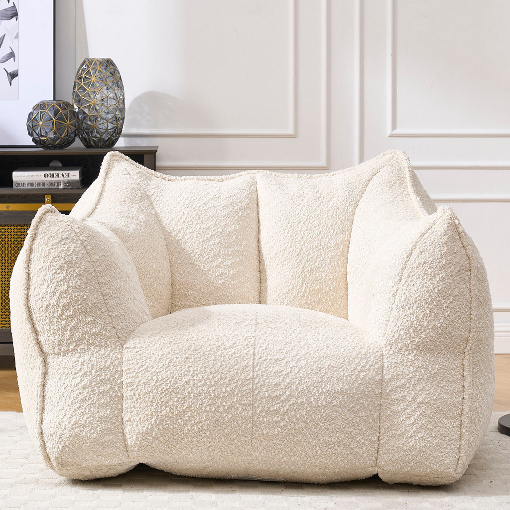 Comfortable Chenille Sofa Chairs With Highly Resilient Foam For Living Rooms And Bedrooms