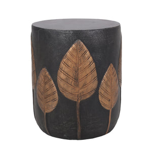 Outdoor Lightweight Concrete Side Table - Copper