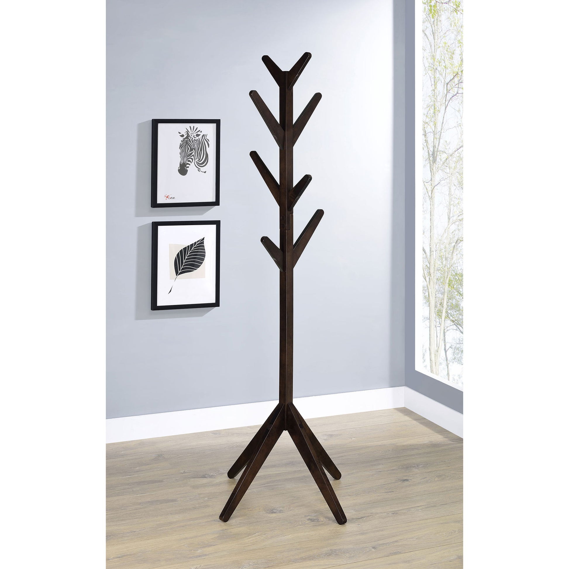 Coat Rack With 8 Hooks