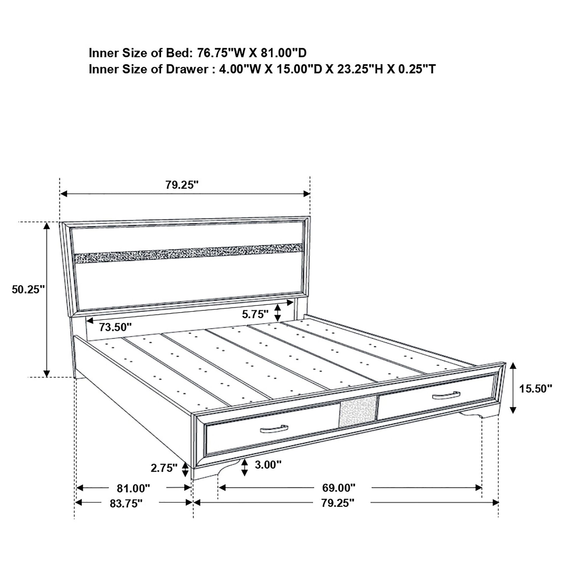 Annie - 4 Piece Bedroom Set