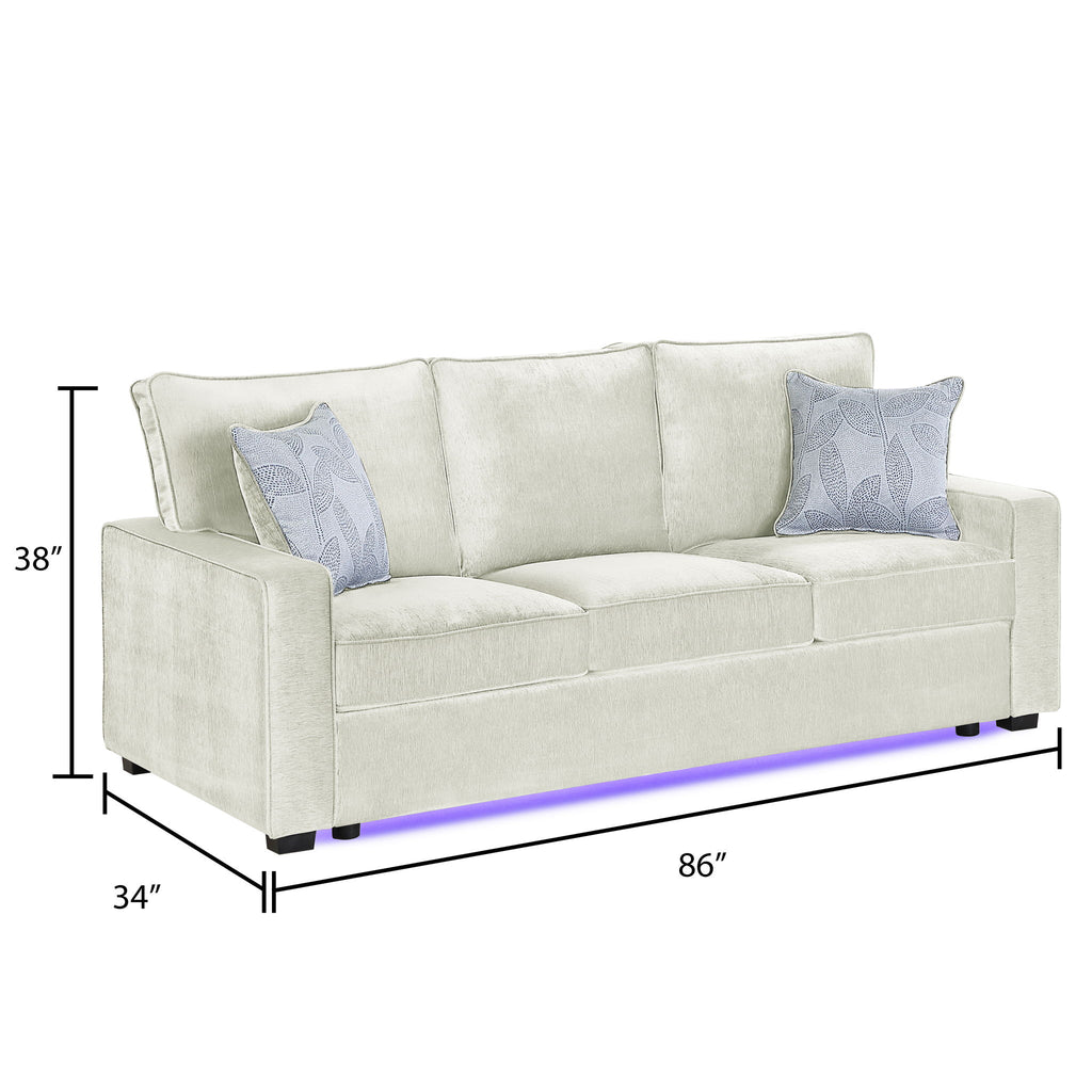 Rita - Sofa, LED Base Lighting