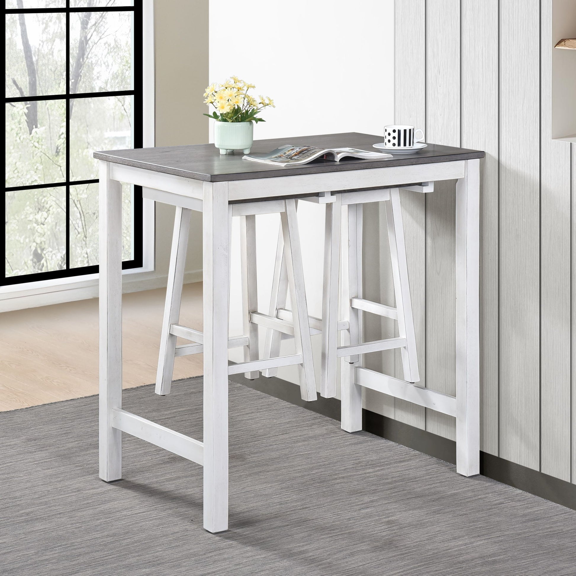 3 Pieces Counter Height Set