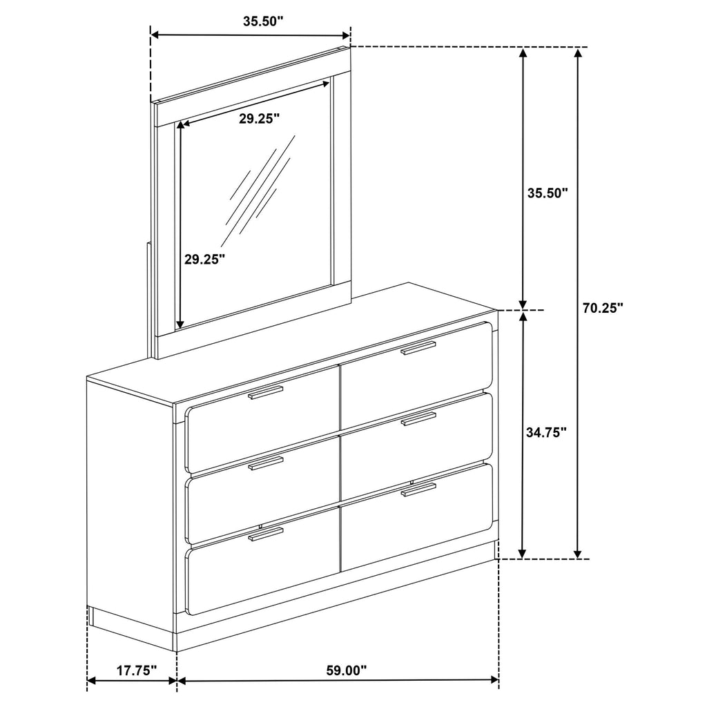 Napa - Dresser With Mirror
